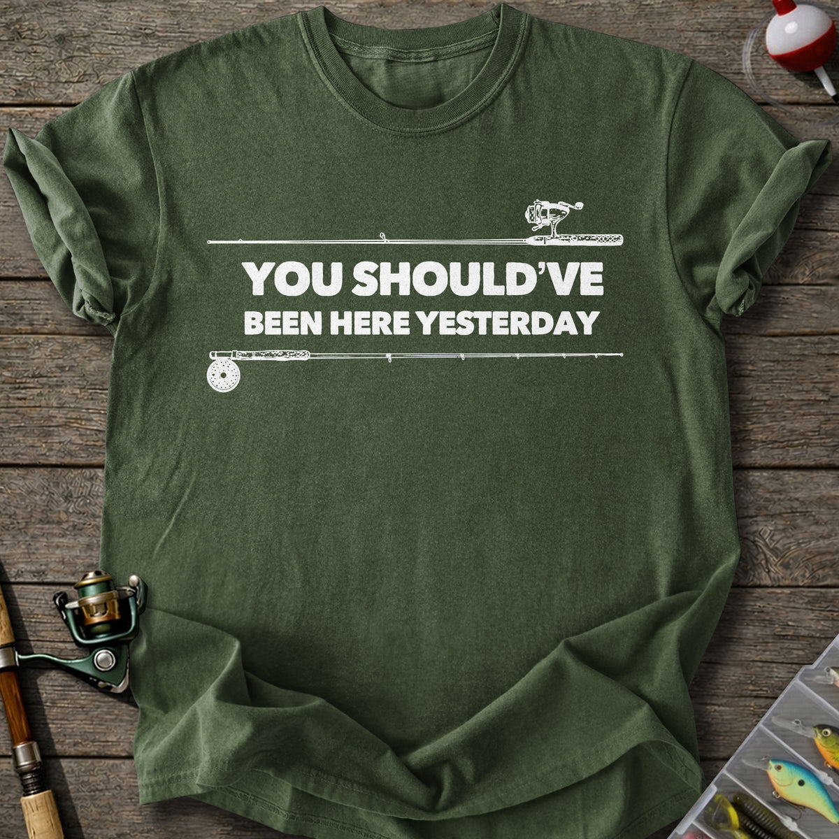 Fishing Yesterday T-Shirt