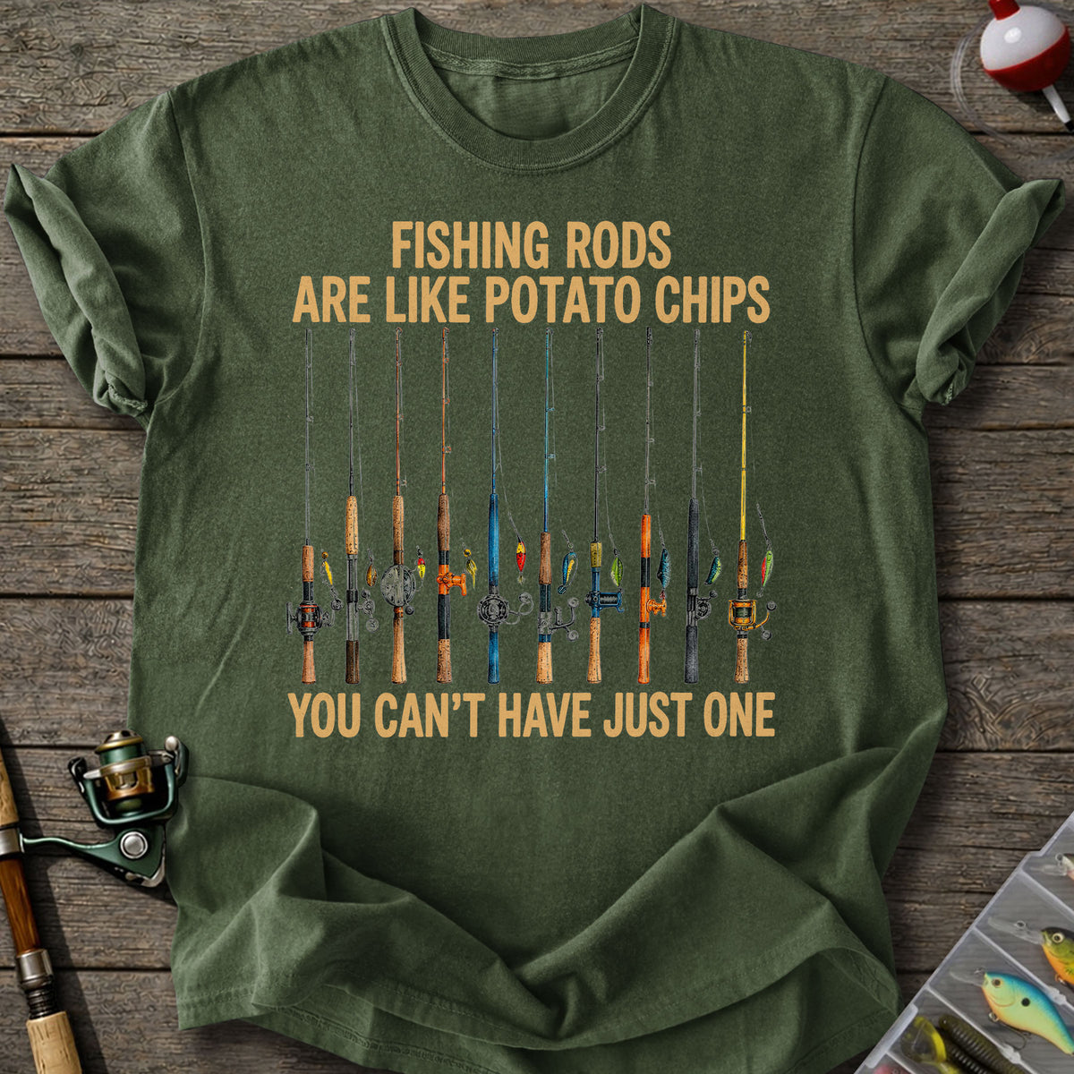 Fishing Rods T-shirt