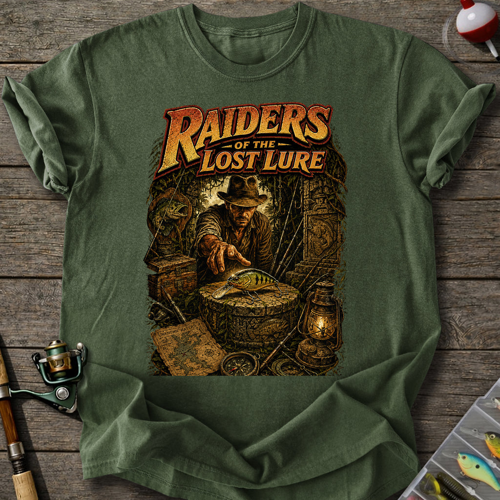 Raiders of Lost Lure T-shirt