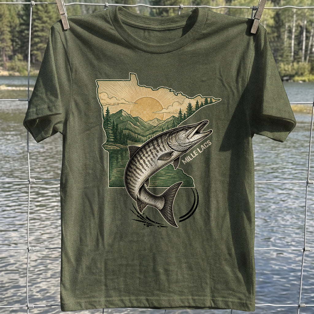 Mille Lacs Fishing T-Shirt