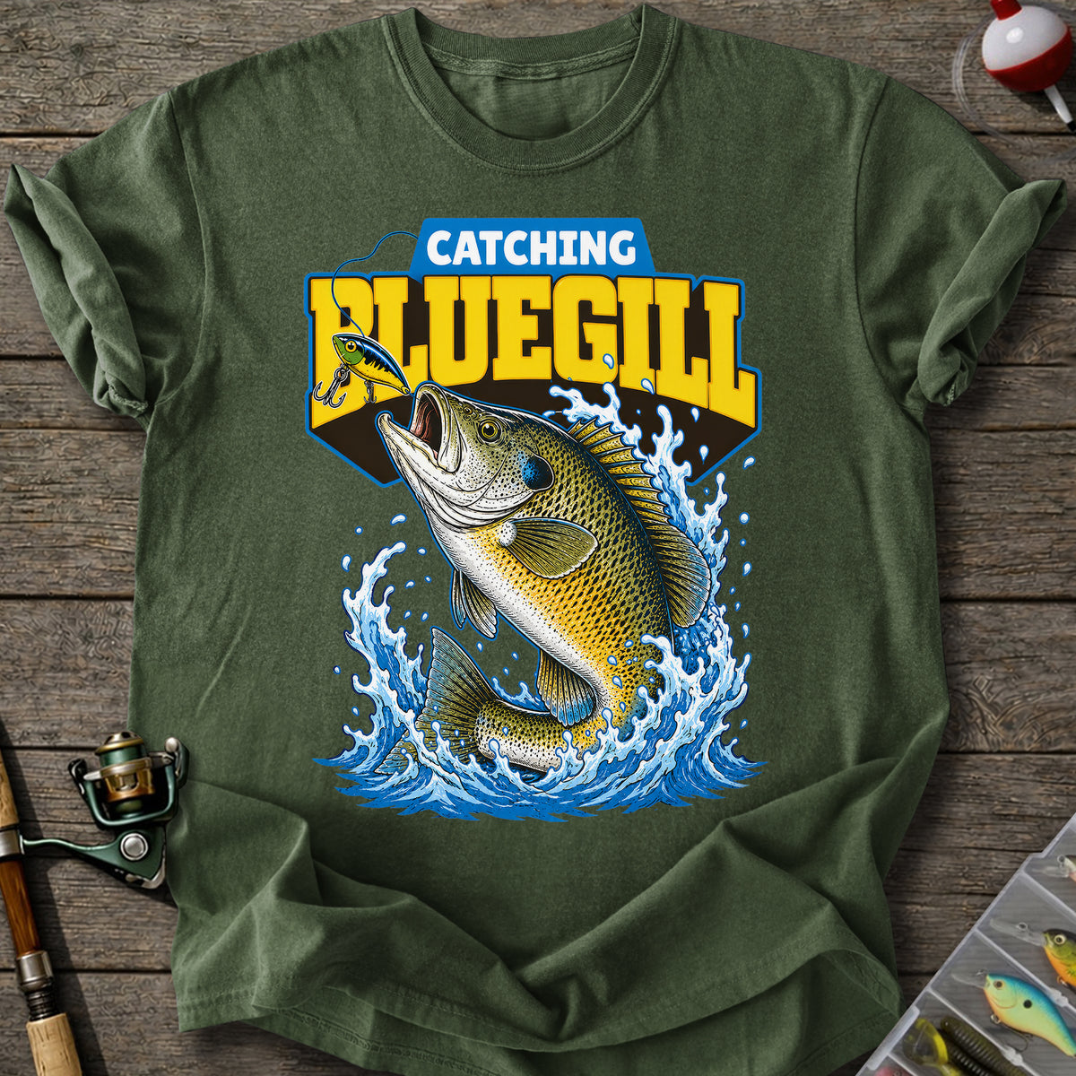 Catching Bluegill T-shirt