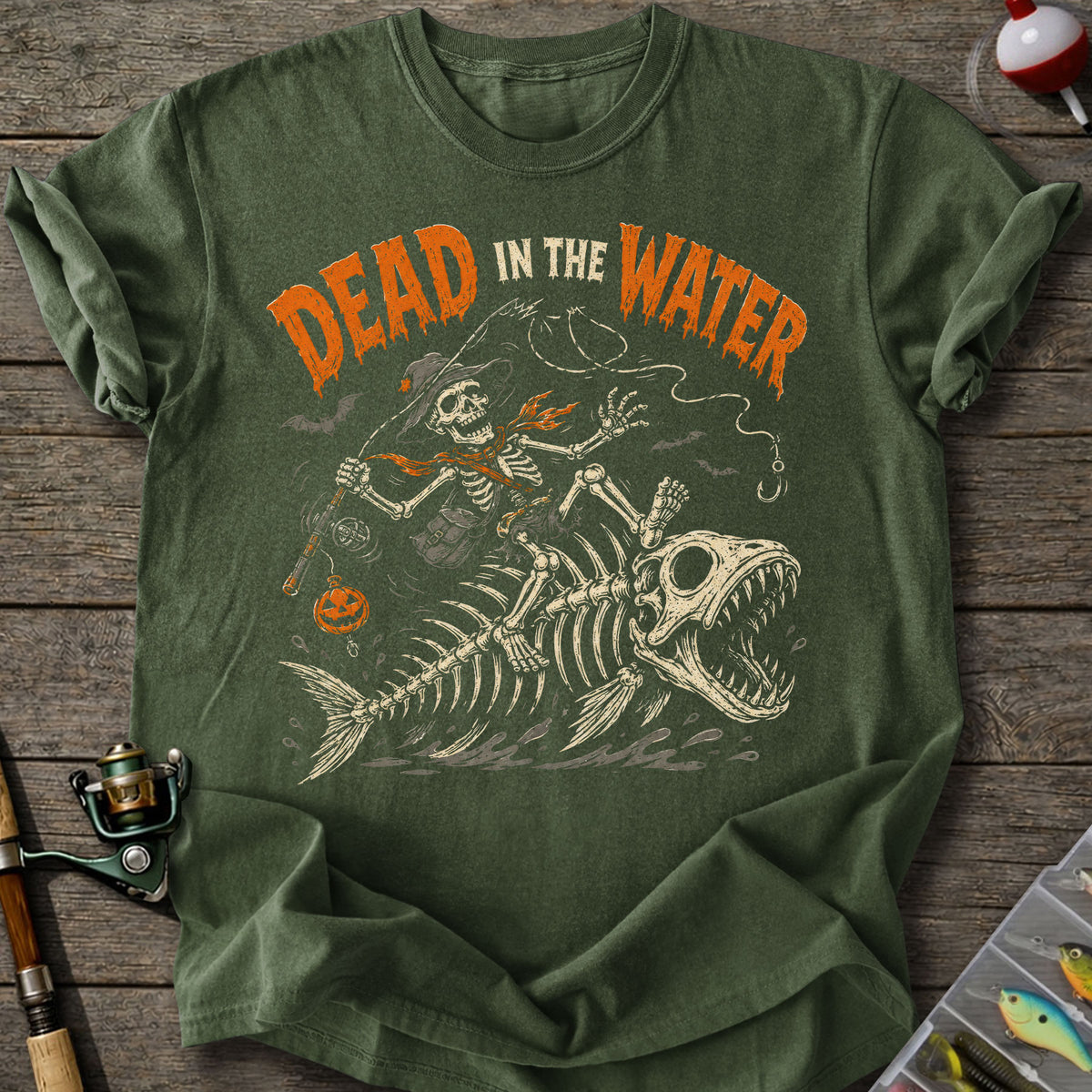 Haunted Deadwater Angler T-Shirt