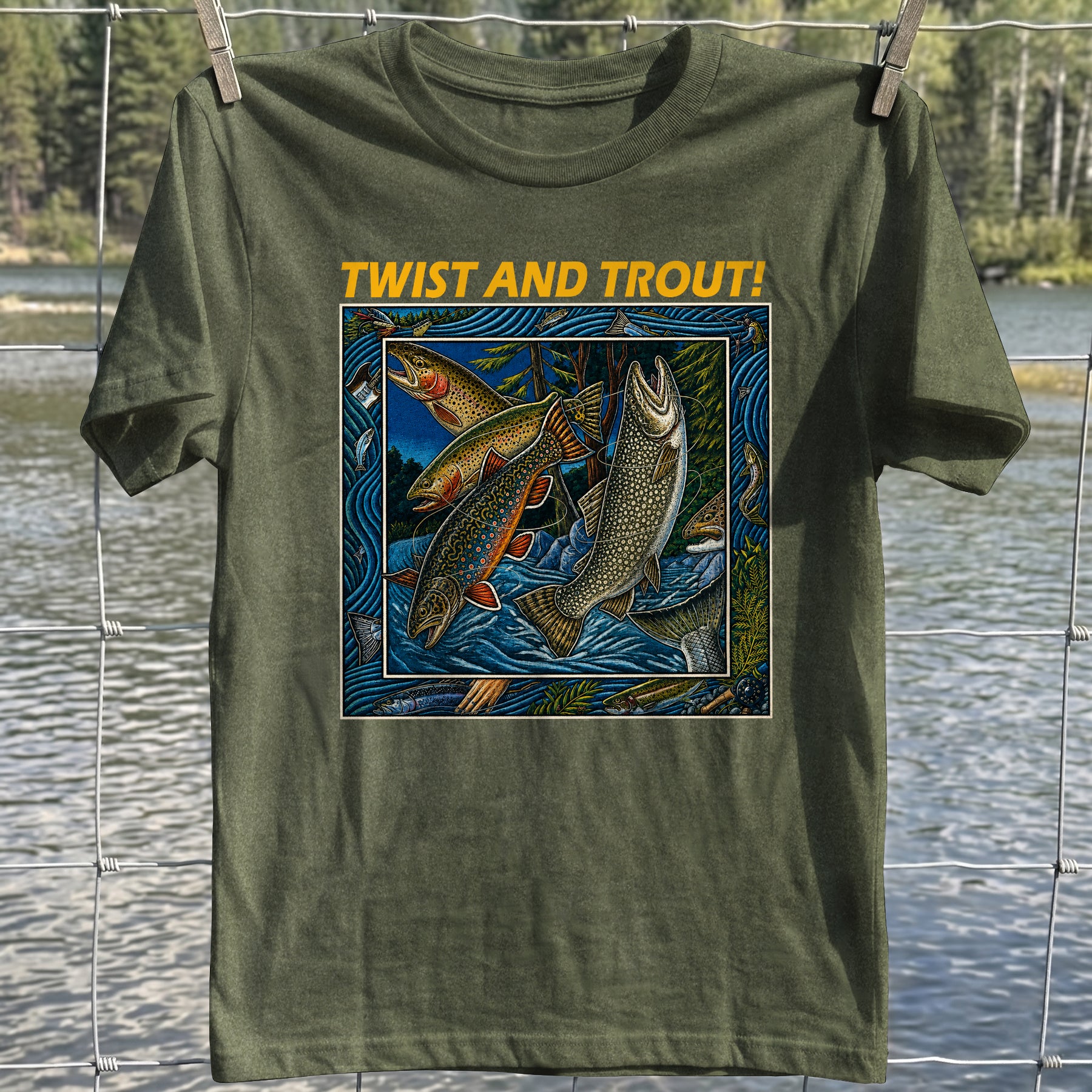 Twist And Trout T-Shirt