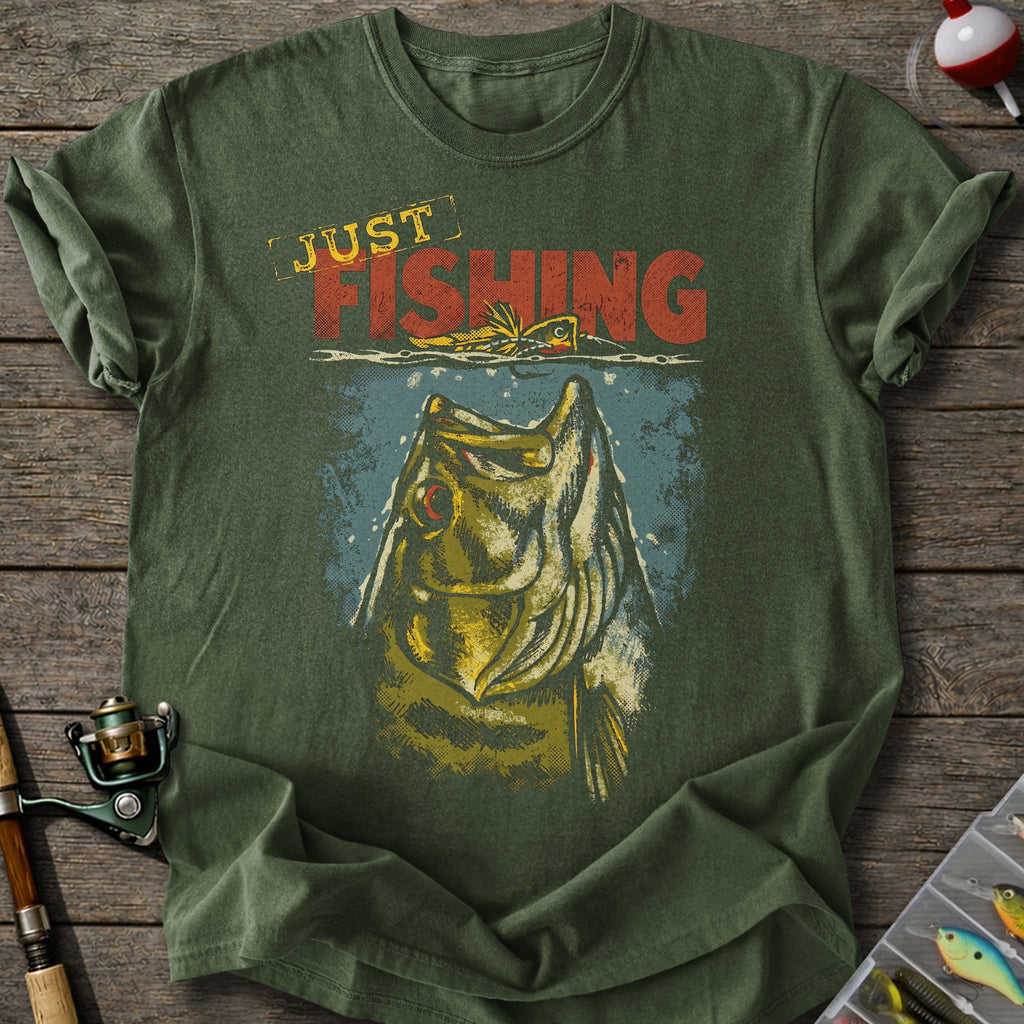 Fishing Frog T-Shirt