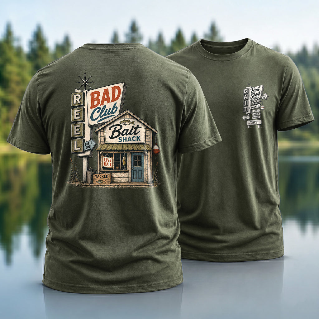 Reel Bad Bait Shack T-shirt