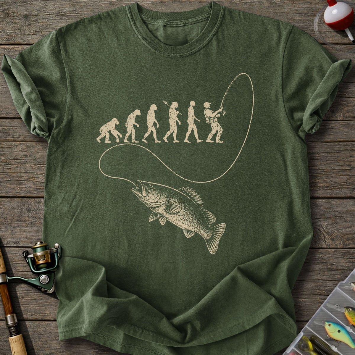 Fishing Evolution T-shirt