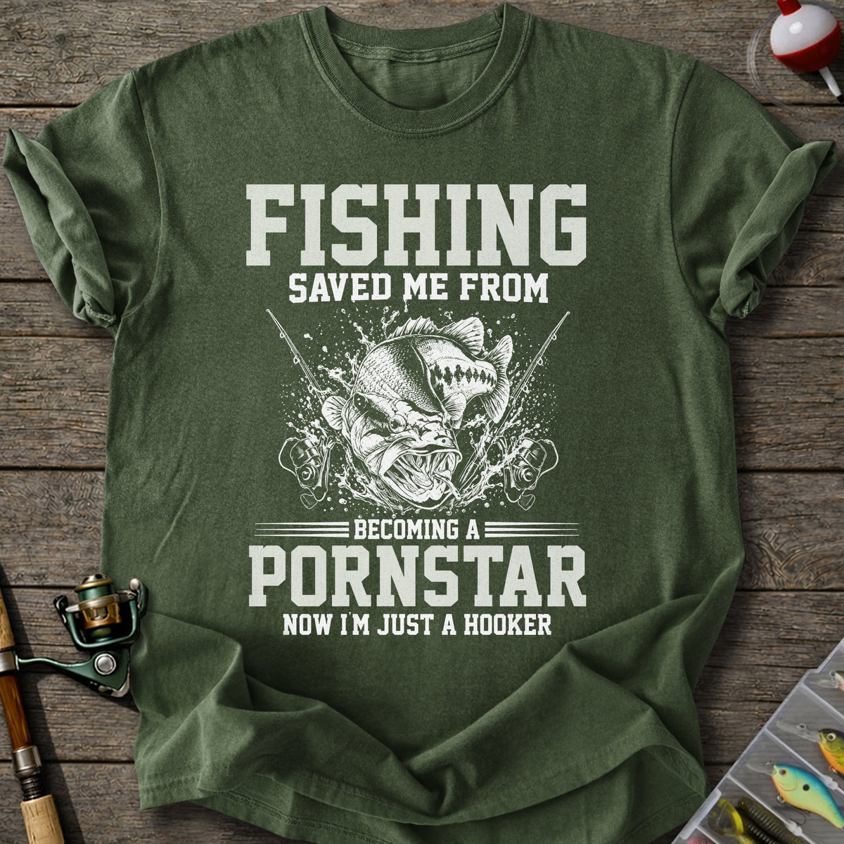 Fishing Hooker T-Shirt