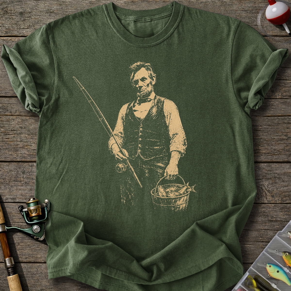 Lincoln Fishing T-shirt