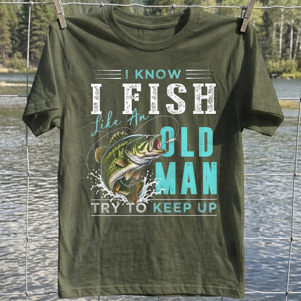 Old Man Fish T-Shirt