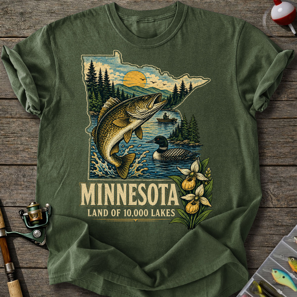 Minnesota Walleye T-Shirt