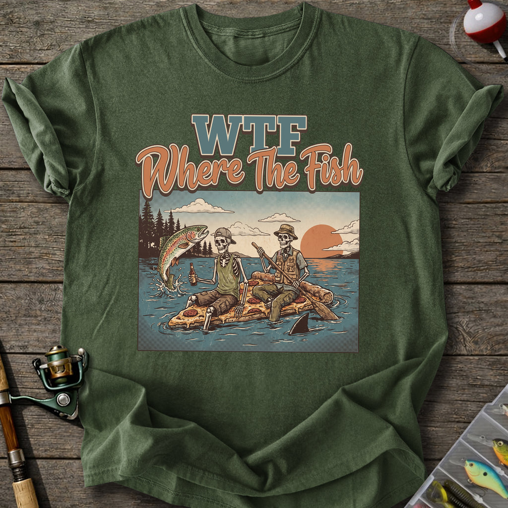 WTF Fishing T-shirt