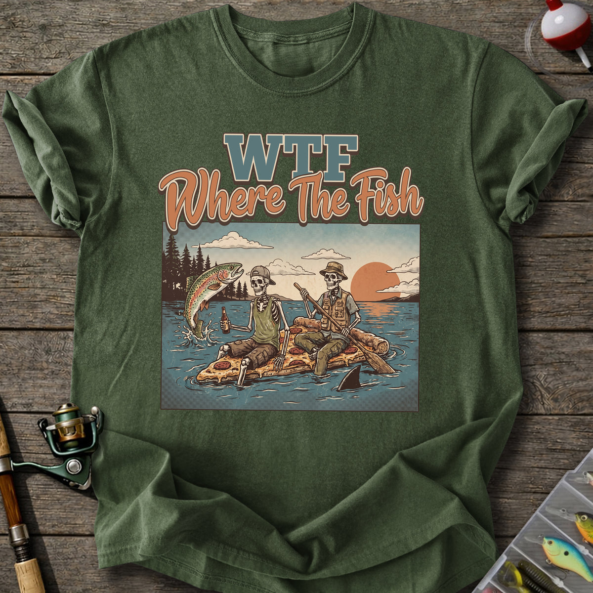 WTF Fishing T-shirt