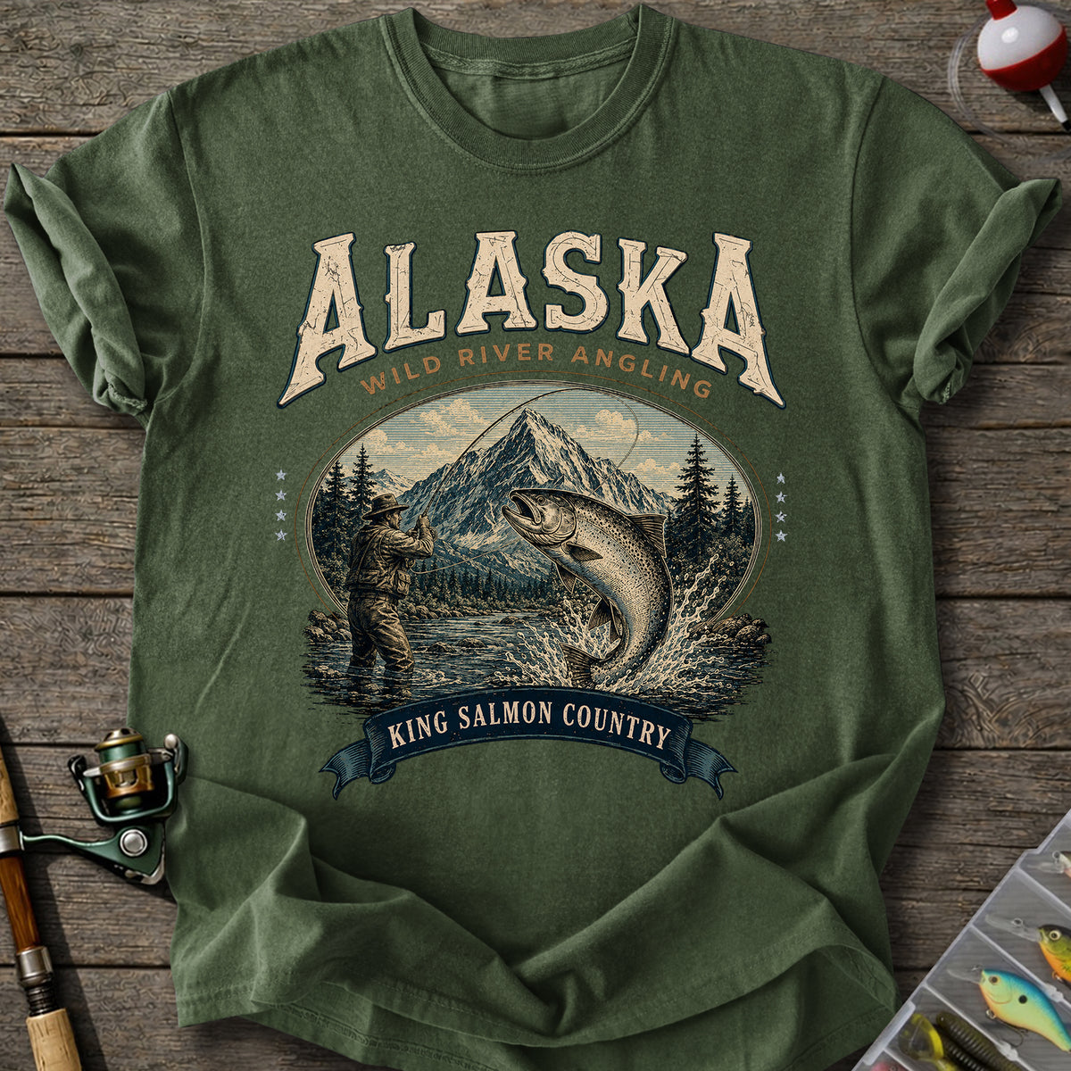Alaska King Salmon T-Shirt