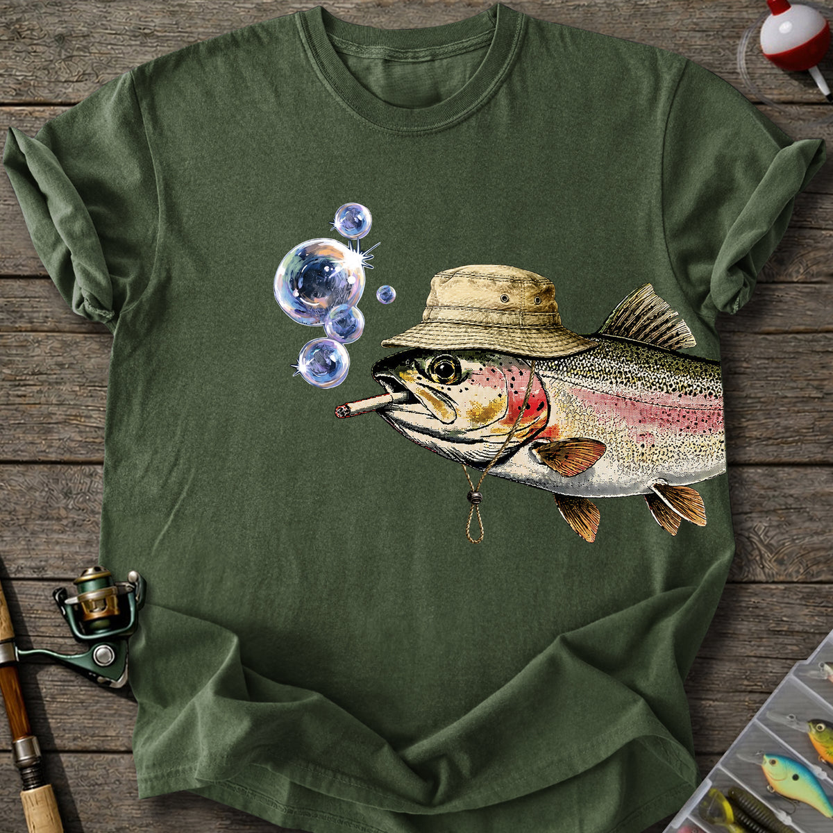 Smokin’ Trout Bum T-Shirt