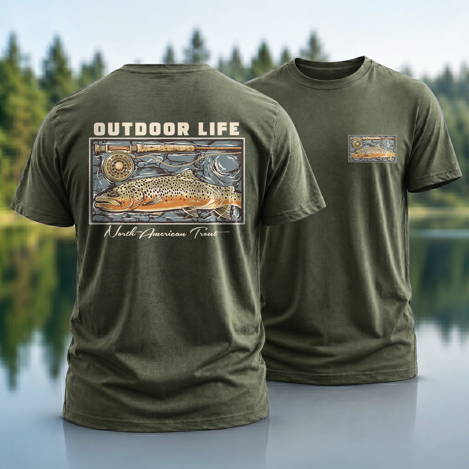 North American Trout T-Shirt