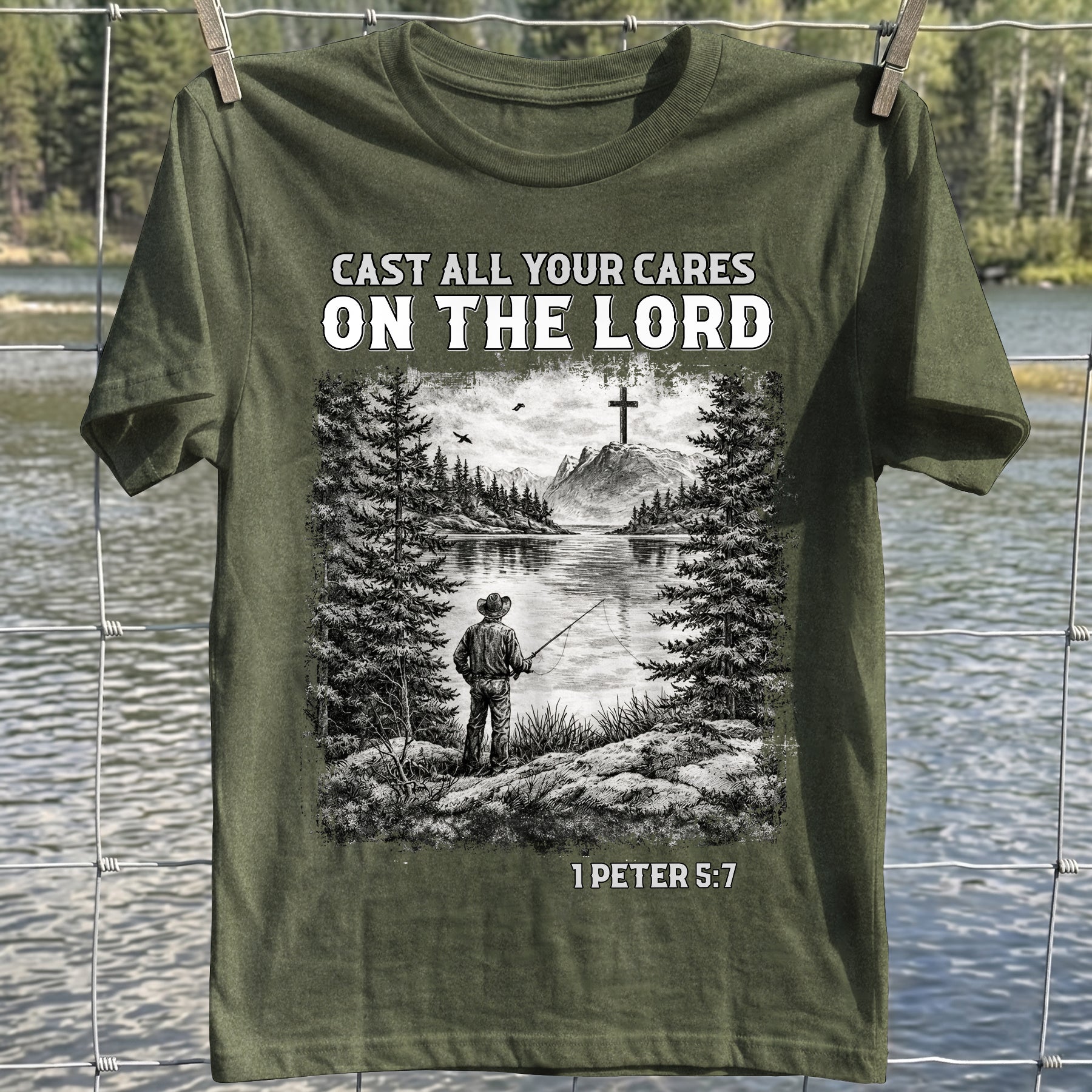 Cast All On Lord Tshirt