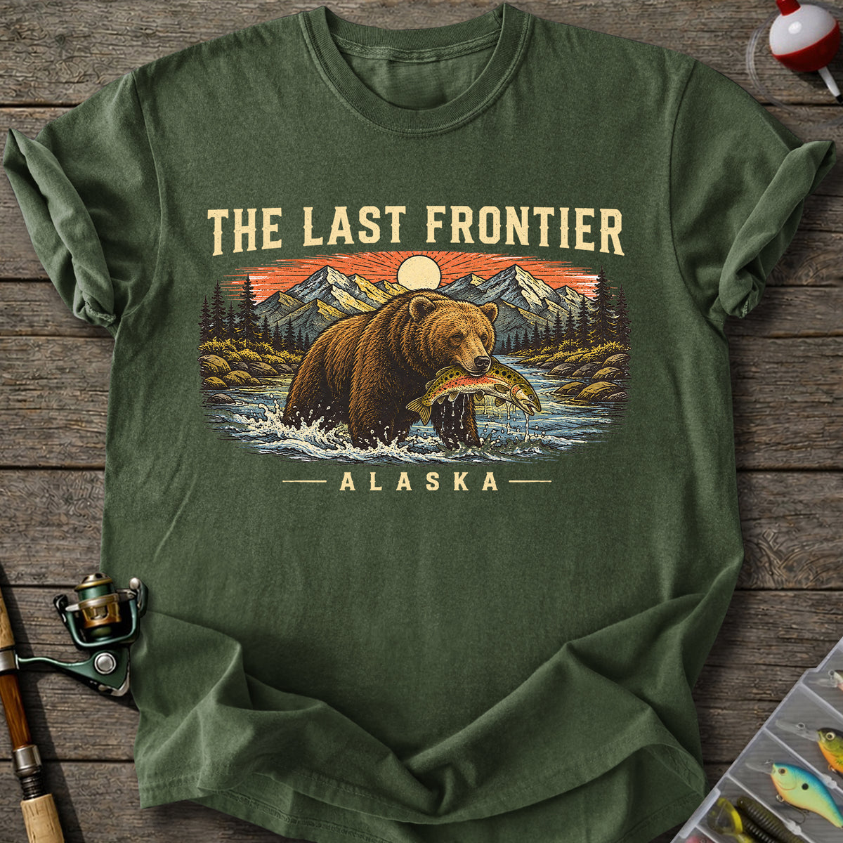Last Frontier Fishing T-Shirt
