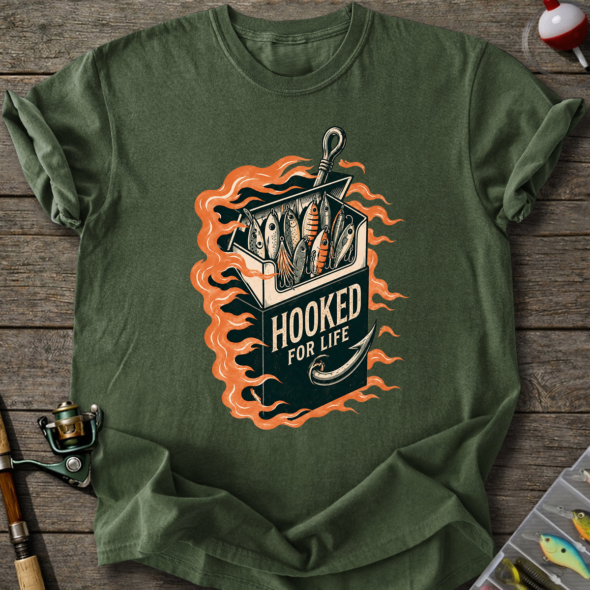 Hooked For Life T-Shirt