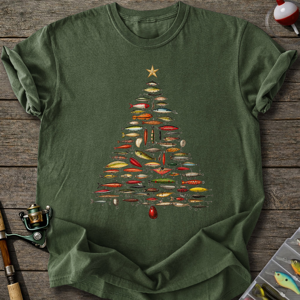 Christmas Lure Tree T-Shirt