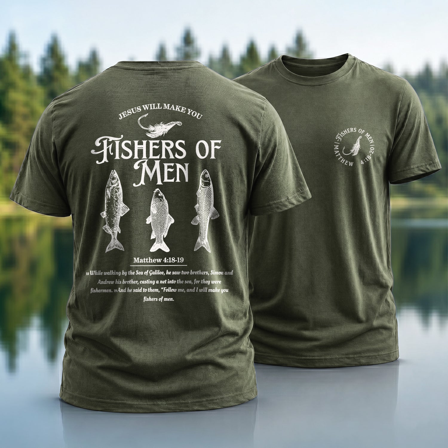 Faith And Fishing T-Shirt