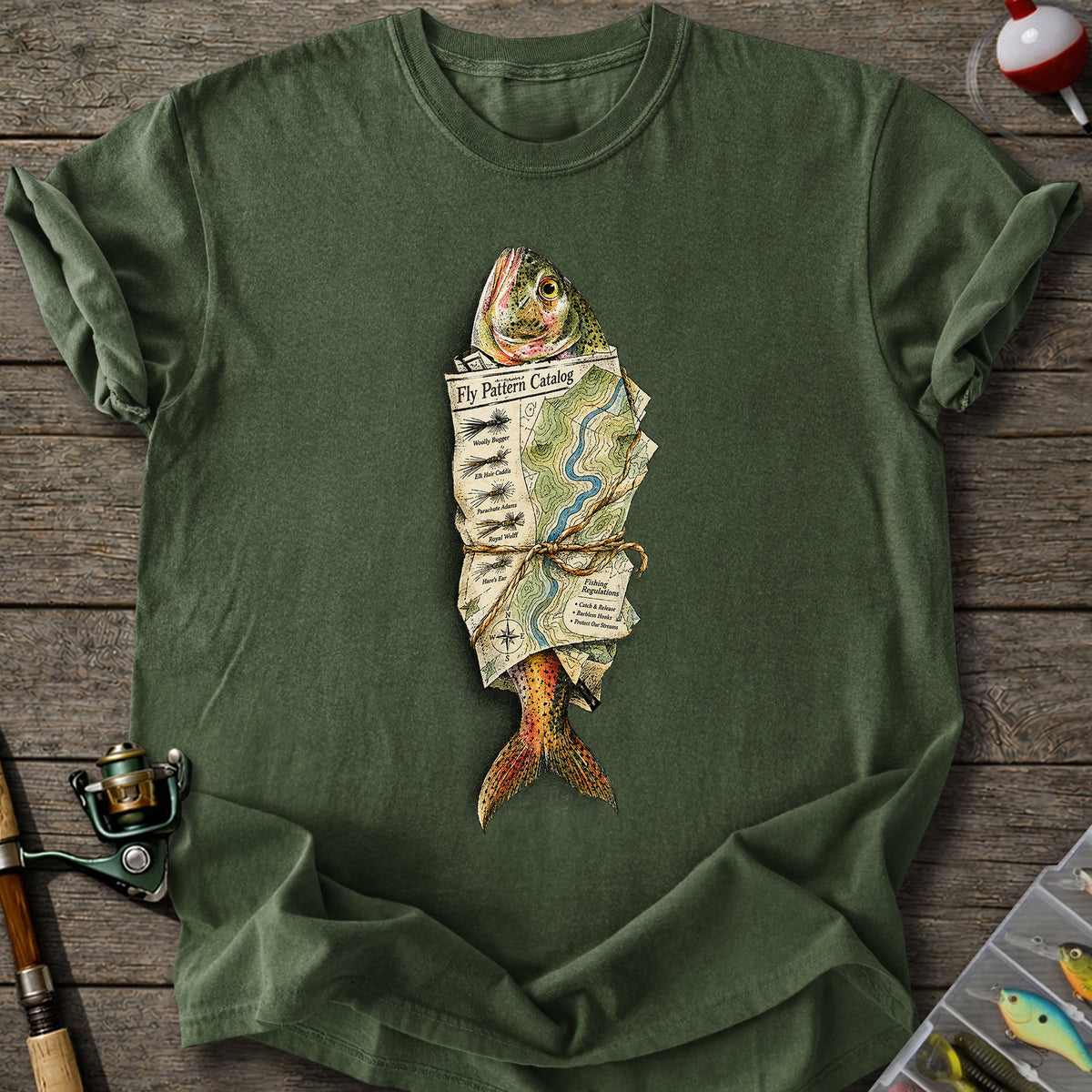 Fly Pattern Trout T-Shirt