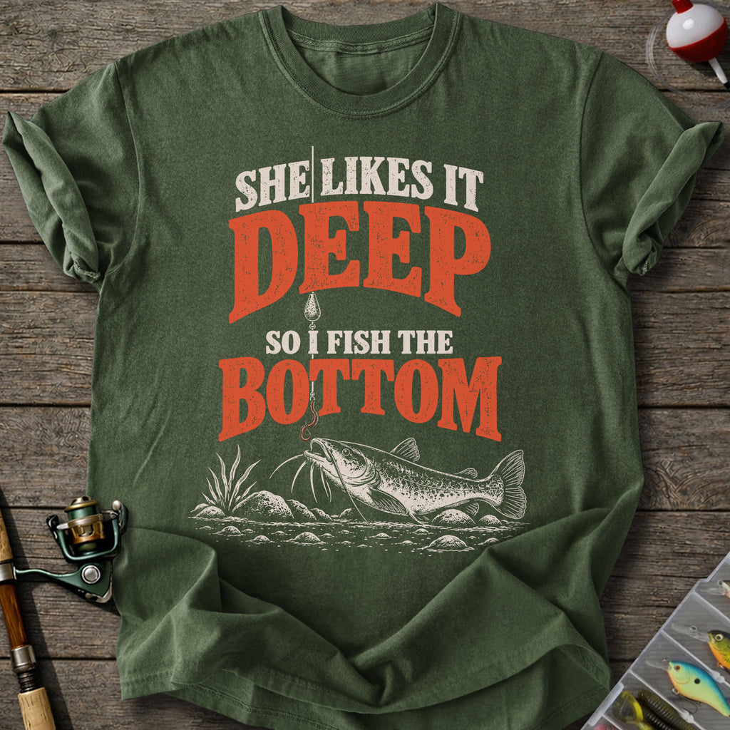 She Likes It Deep T-shirt