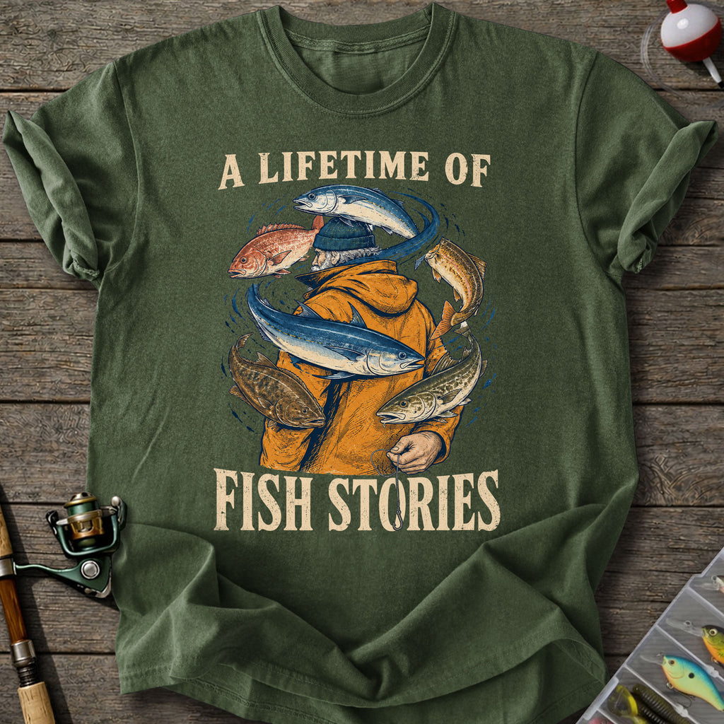 Lifetime Fish Stories T-Shirt