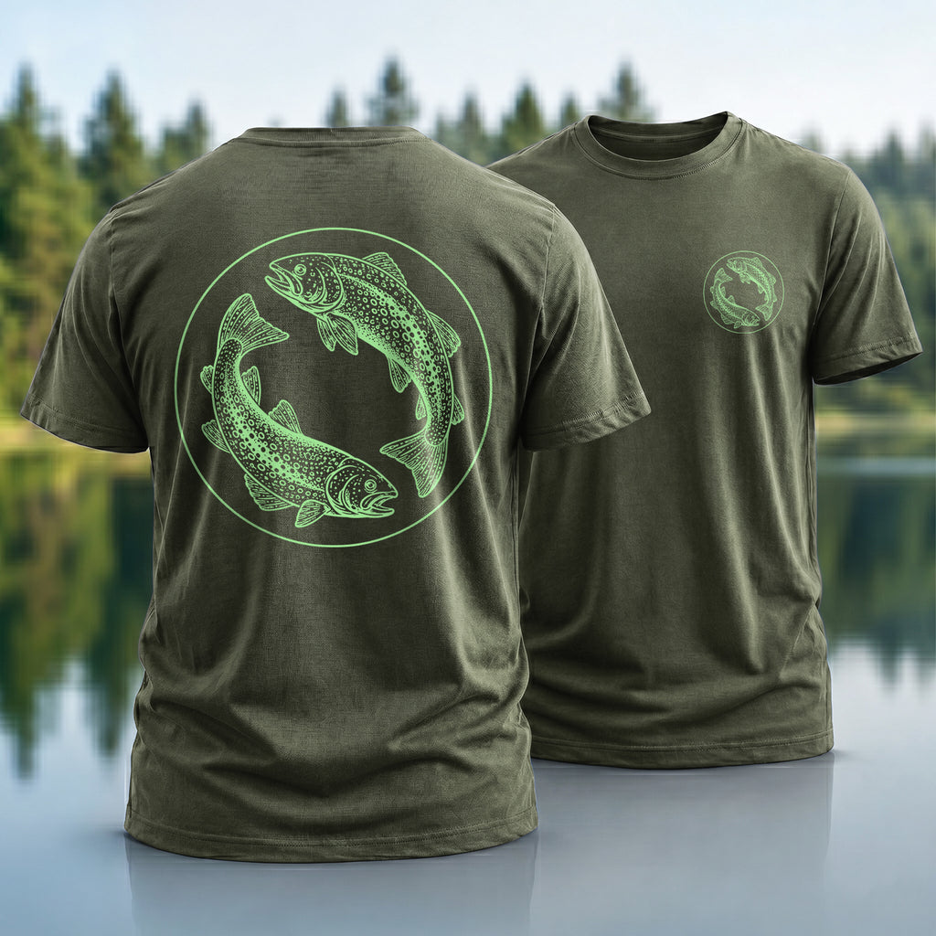 Yin Yang Trout T-Shirt