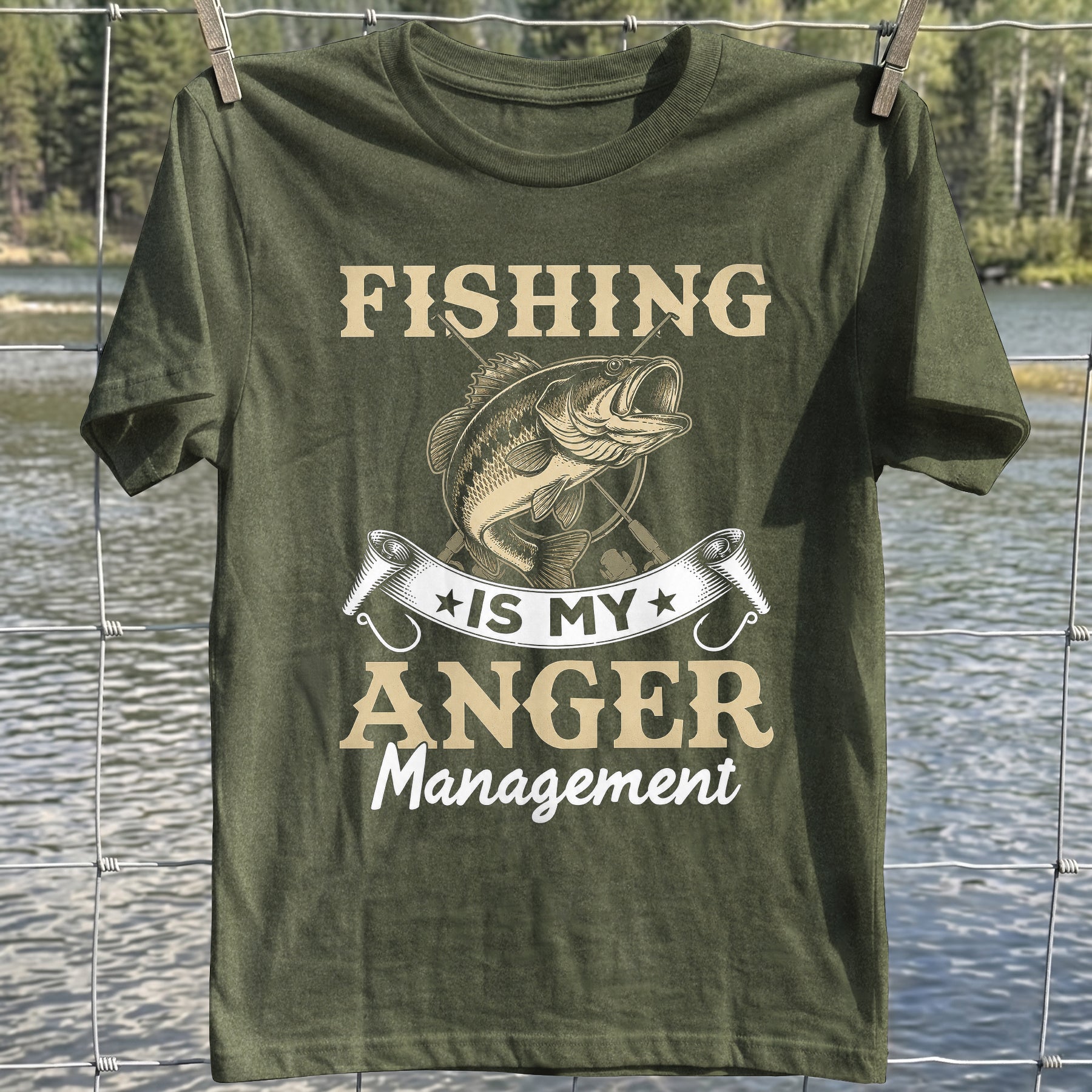 Fishing Anger Management T-Shirt
