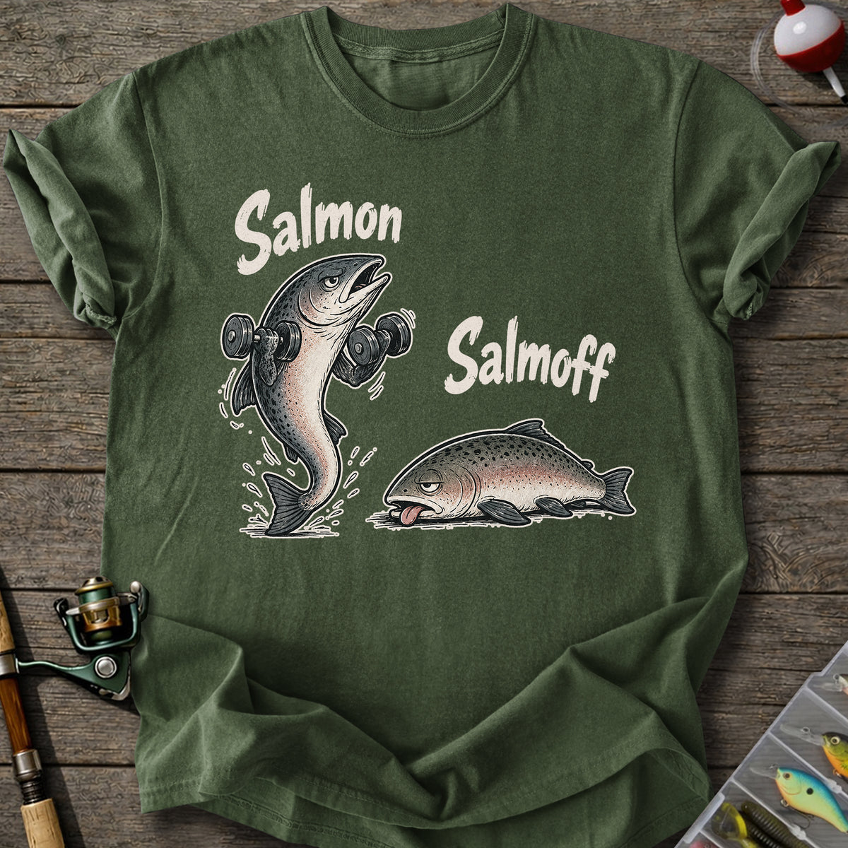 Salmon Salmoff T-Shirt