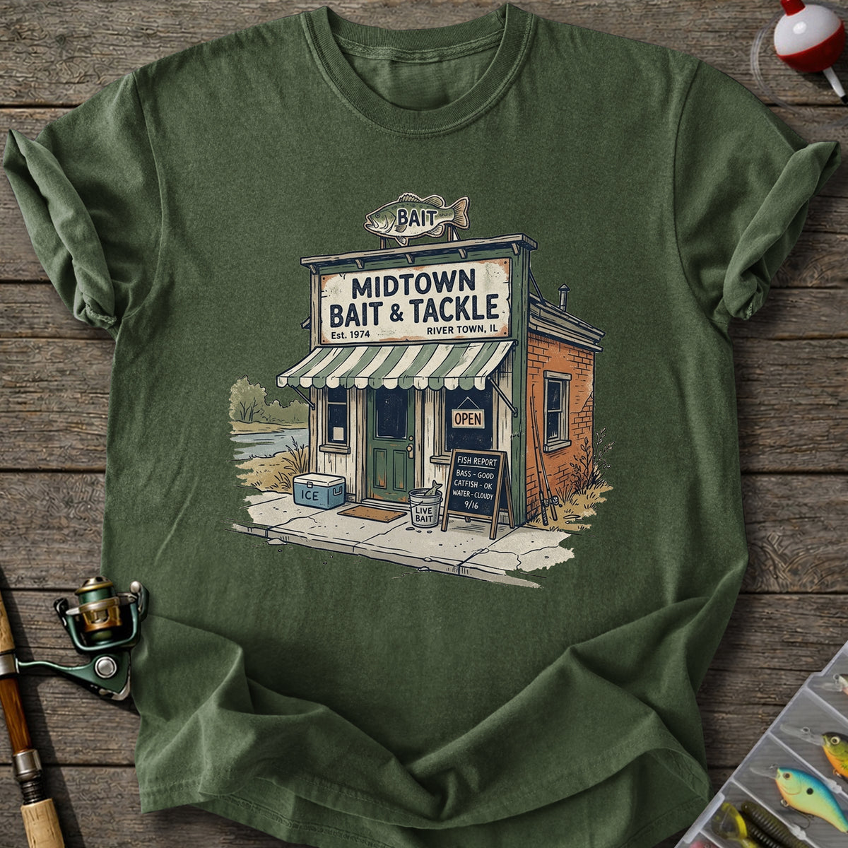 Bait & Tackle T-shirt