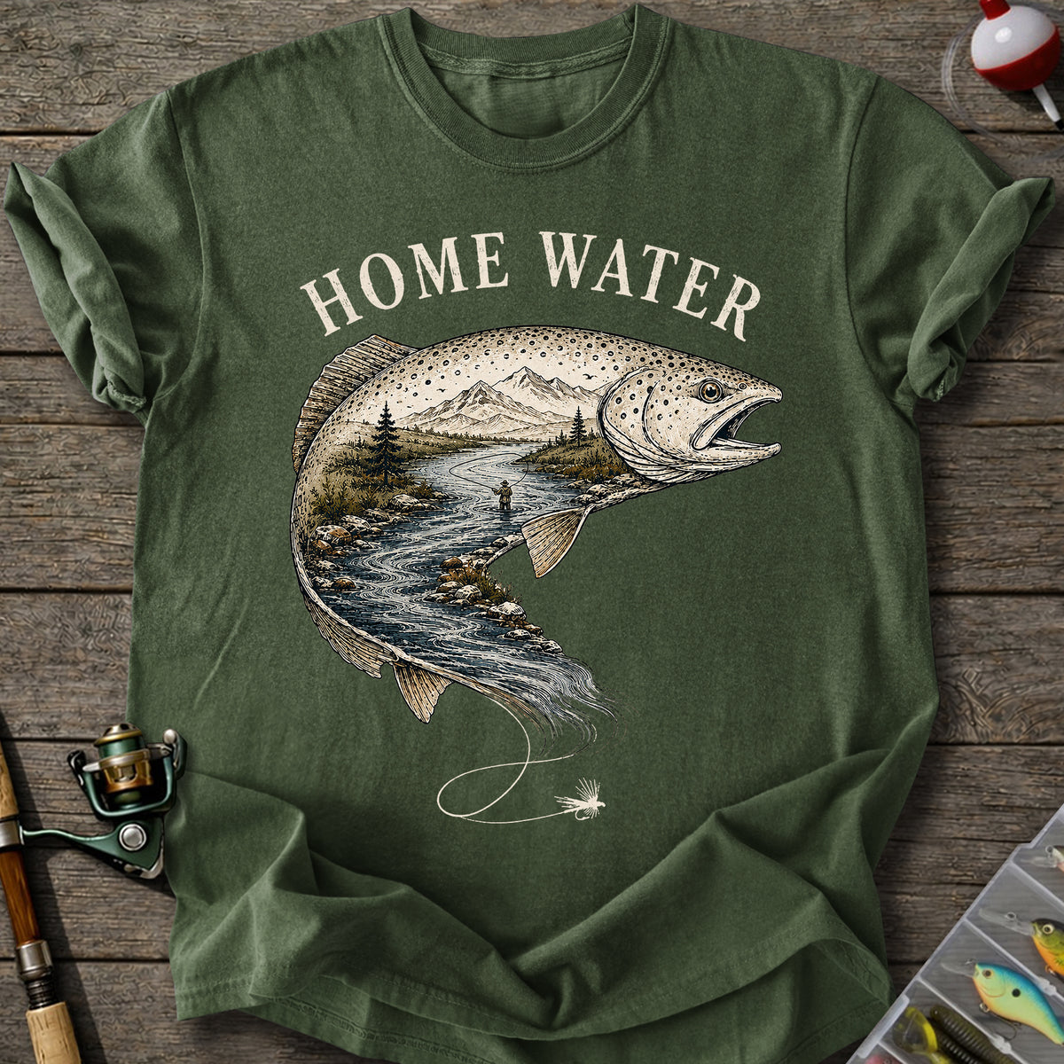 Home Water Trout T-Shirt