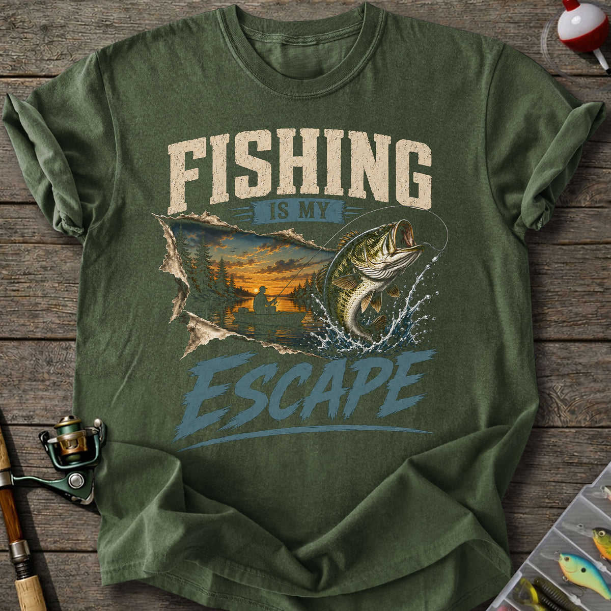 Fishing Escape T-Shirt