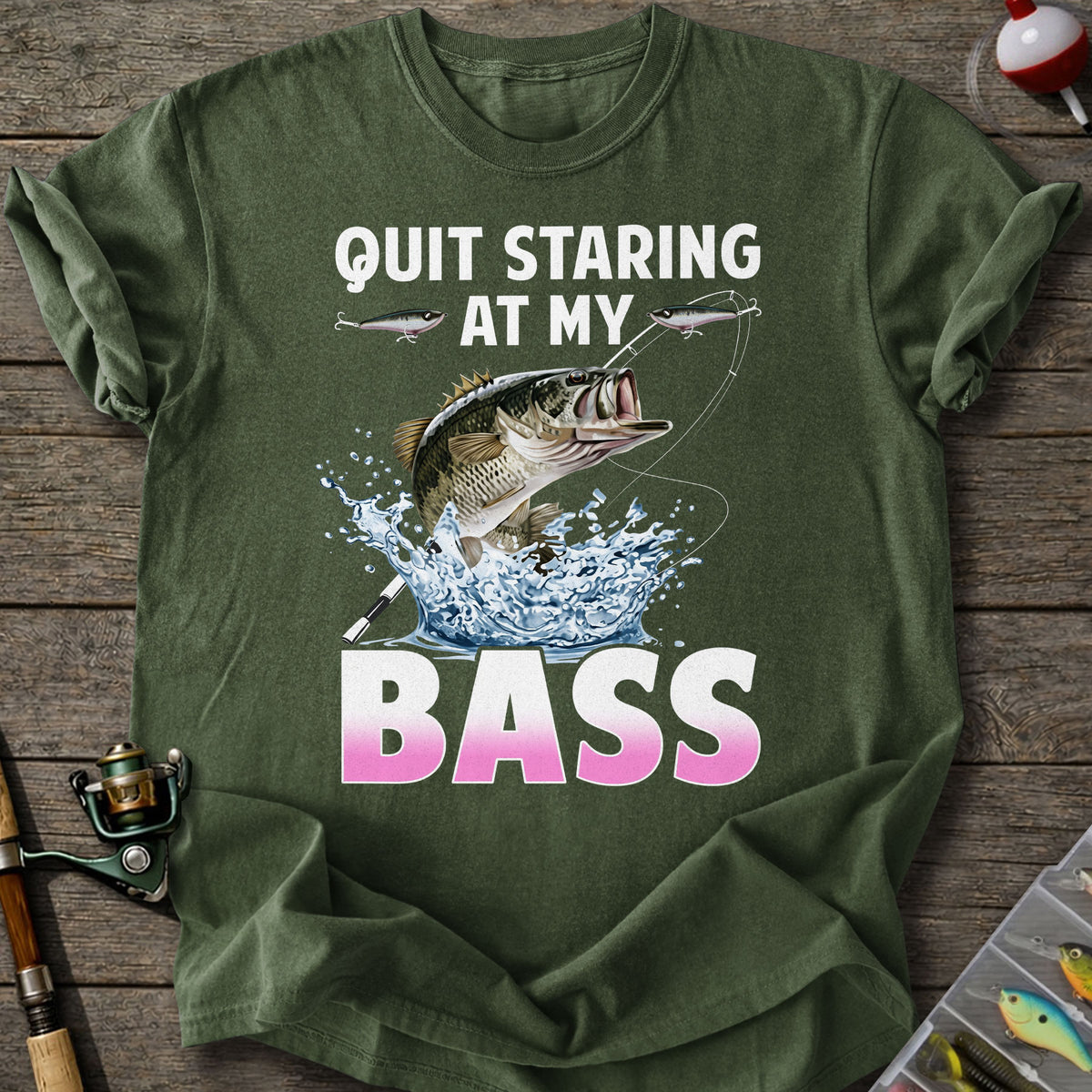 Bass Staring T-shirt