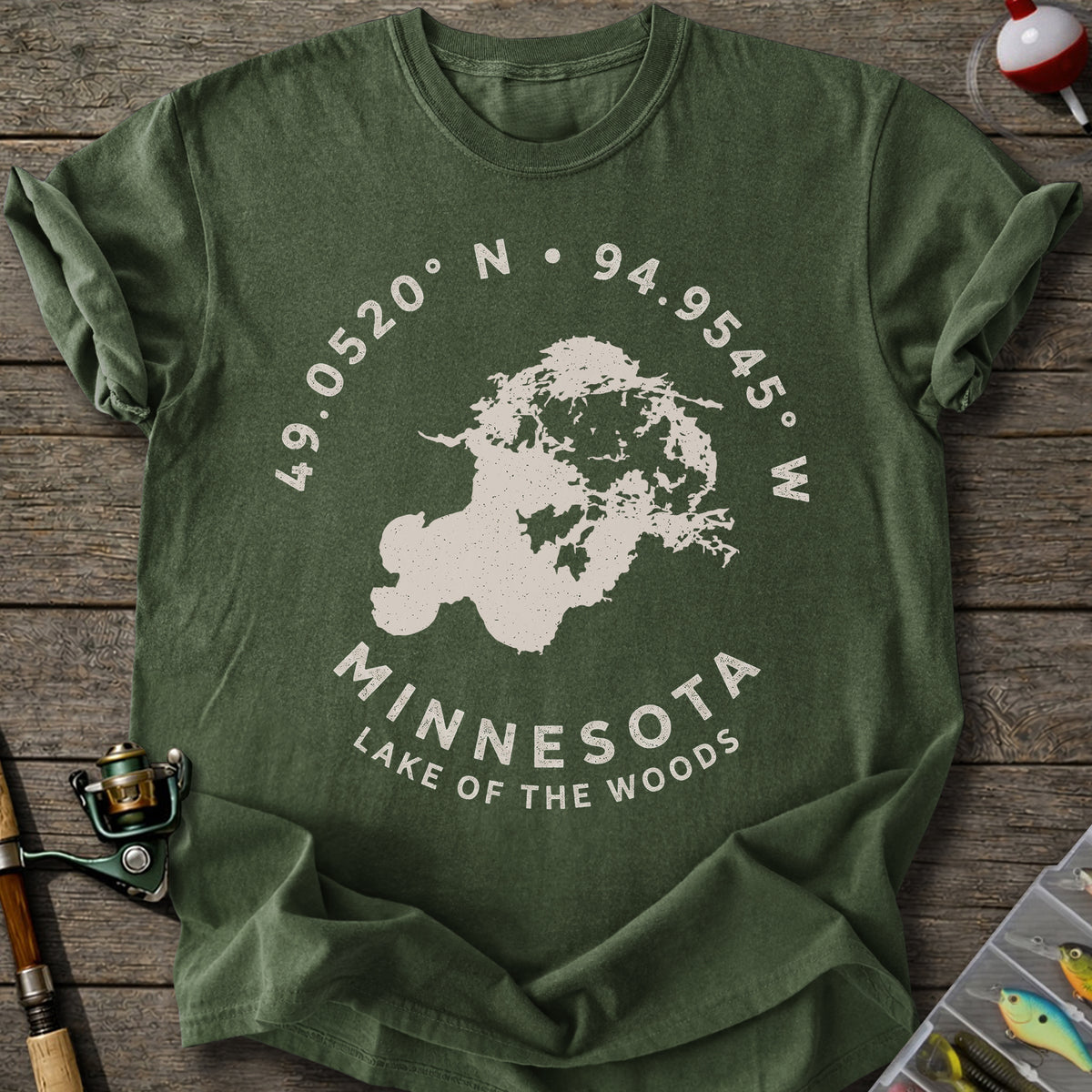 Minnesota Lake Woods T-Shirt