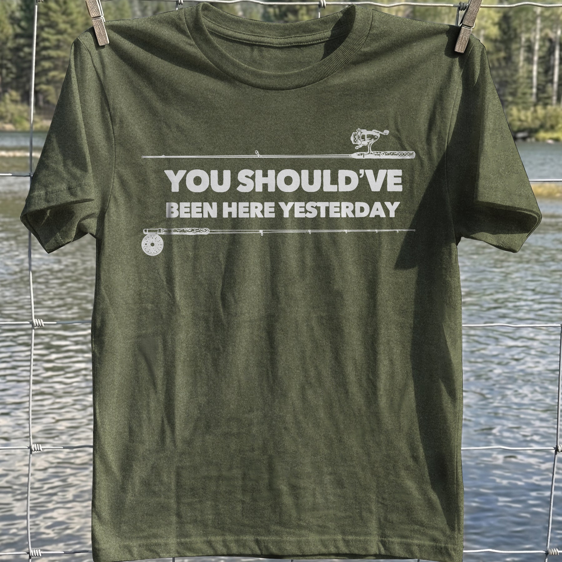 Fishing Yesterday T-Shirt