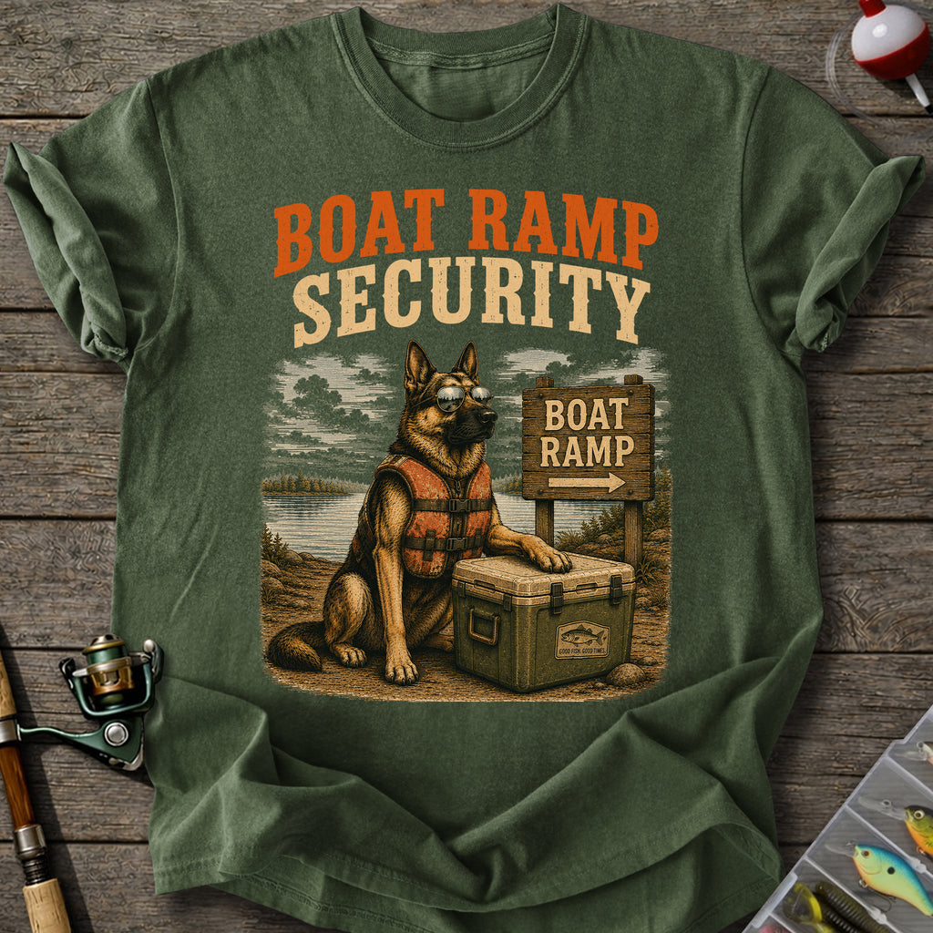 Boat Ramp Security T-Shirt