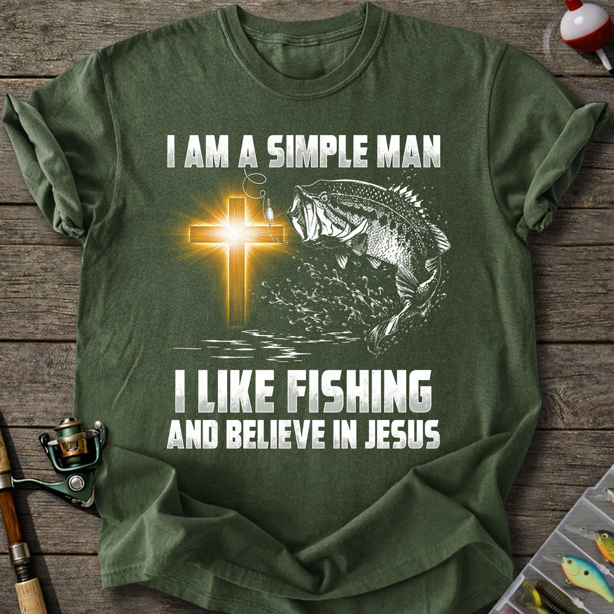 Simple Man Jesus T-Shirt