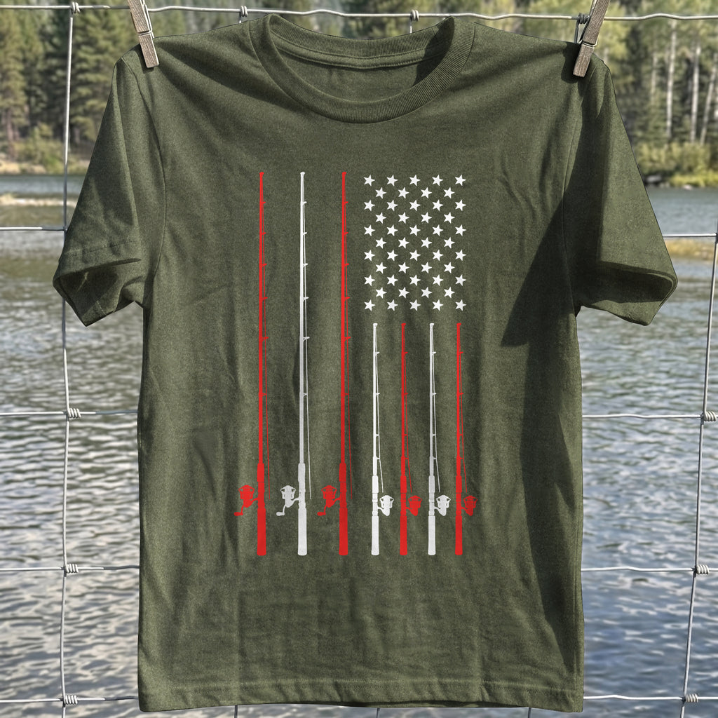Fishing Flag T-shirt