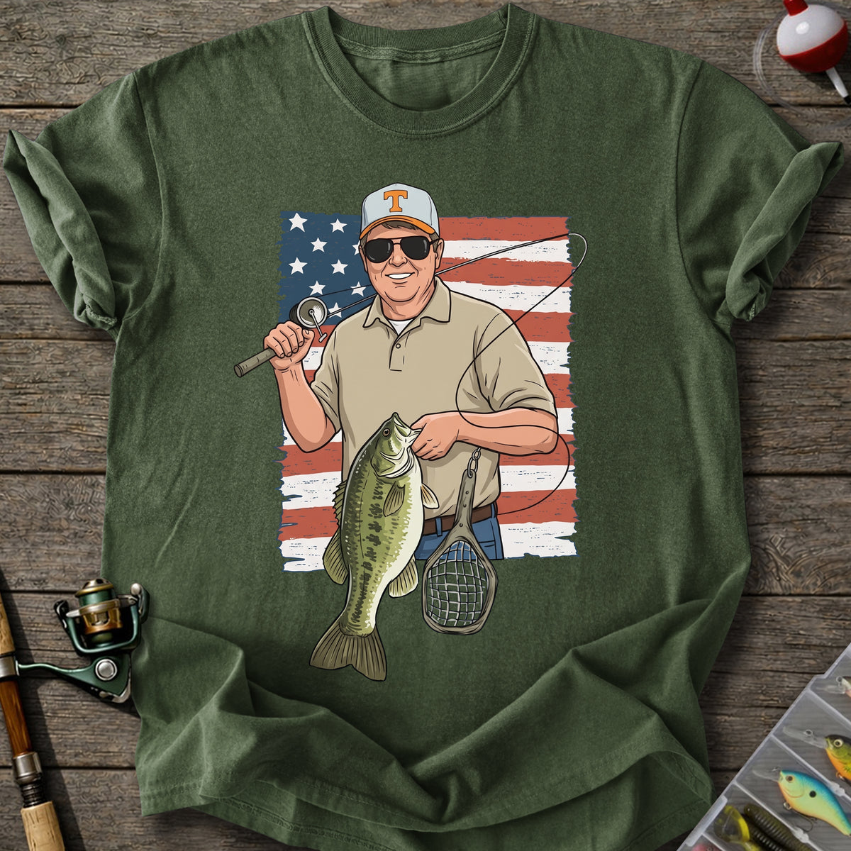 Bass Angler T-shirt