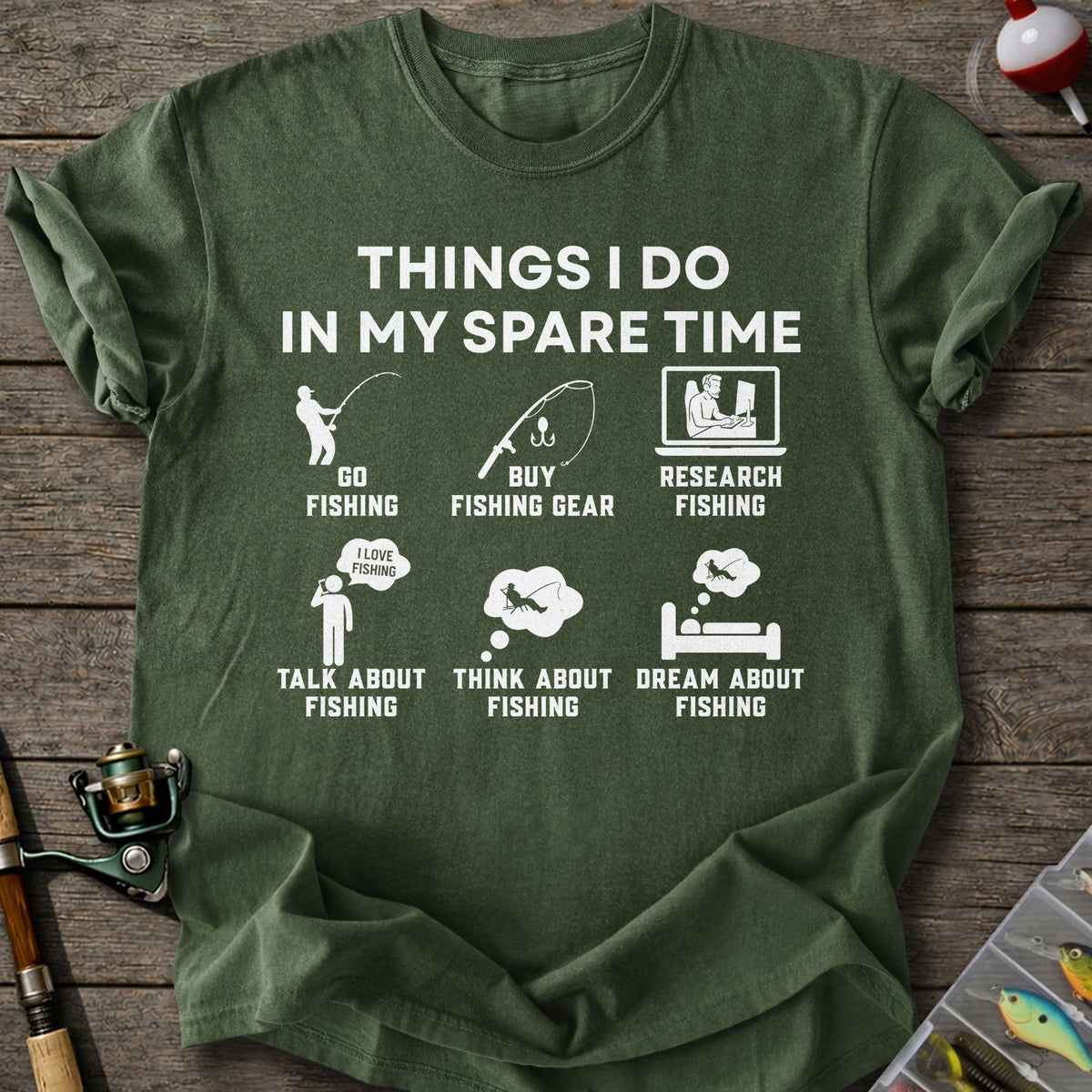 Fishing Is My Hobby T-Shirt