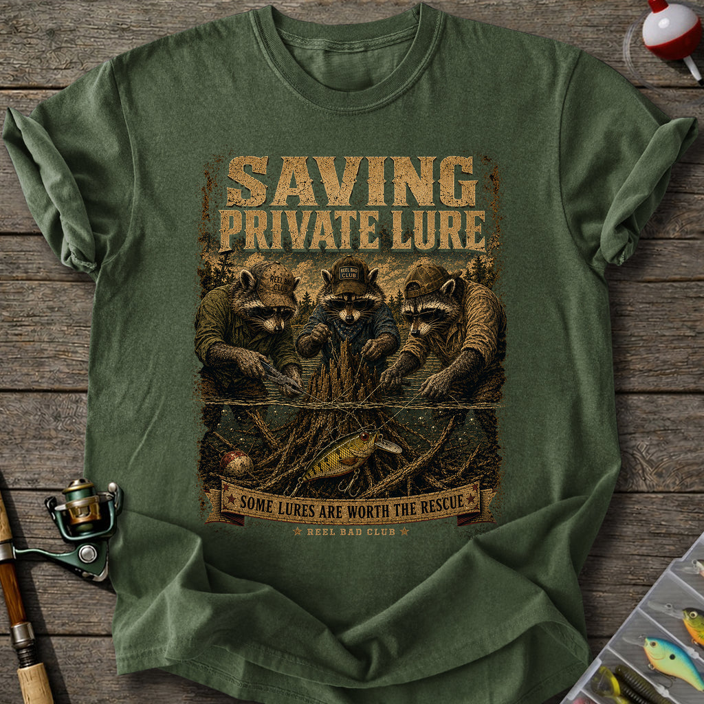 Save Private Lure T-shirt