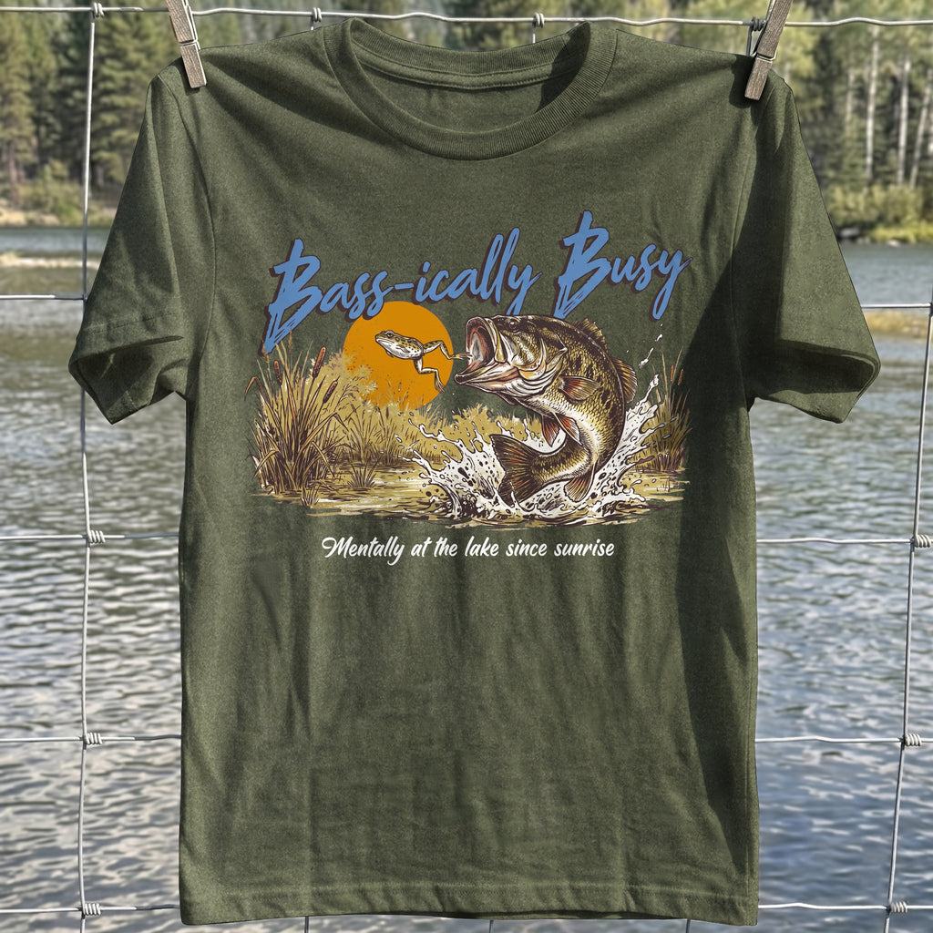 Bass-ically Busy Tshirt
