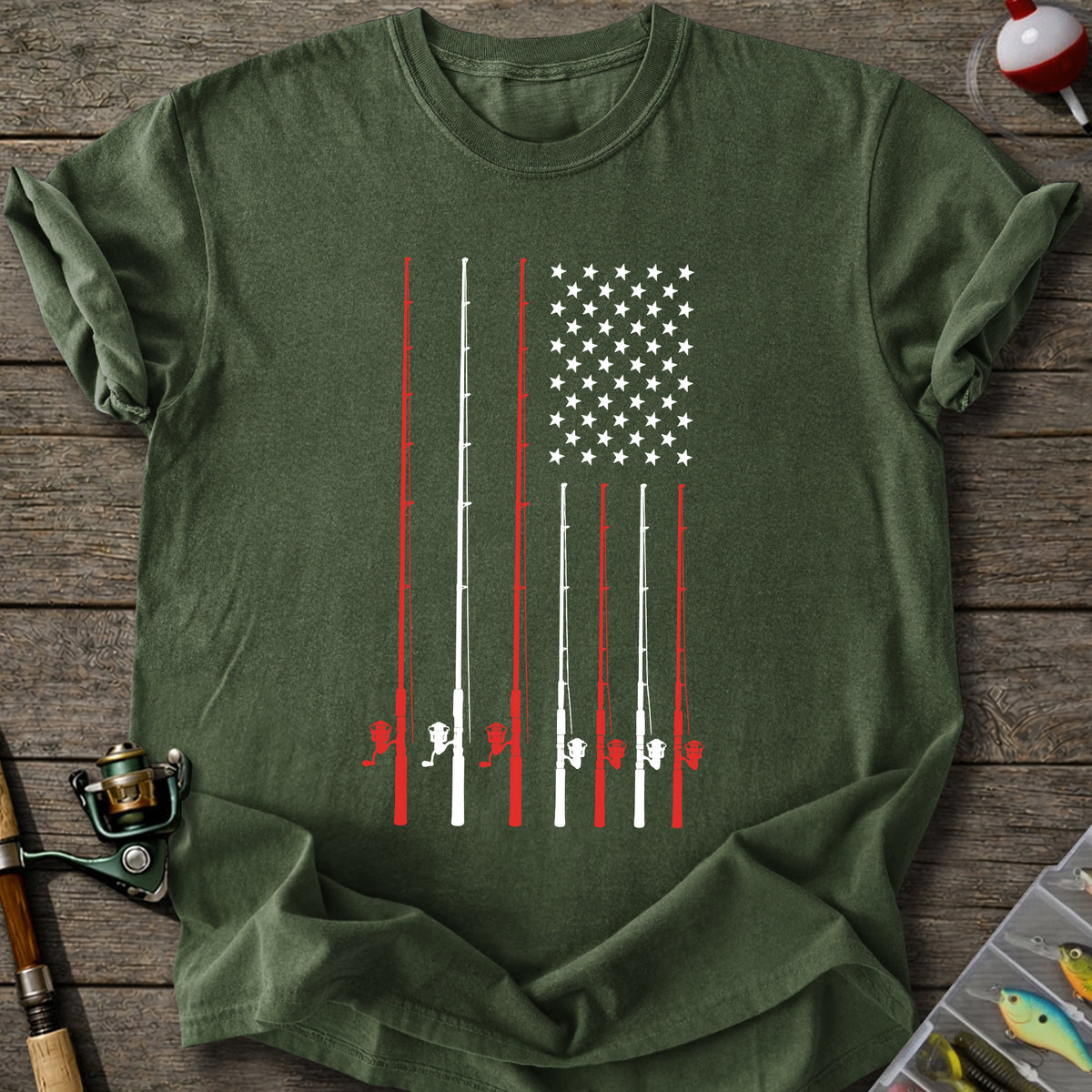 Fishing Flag T-shirt