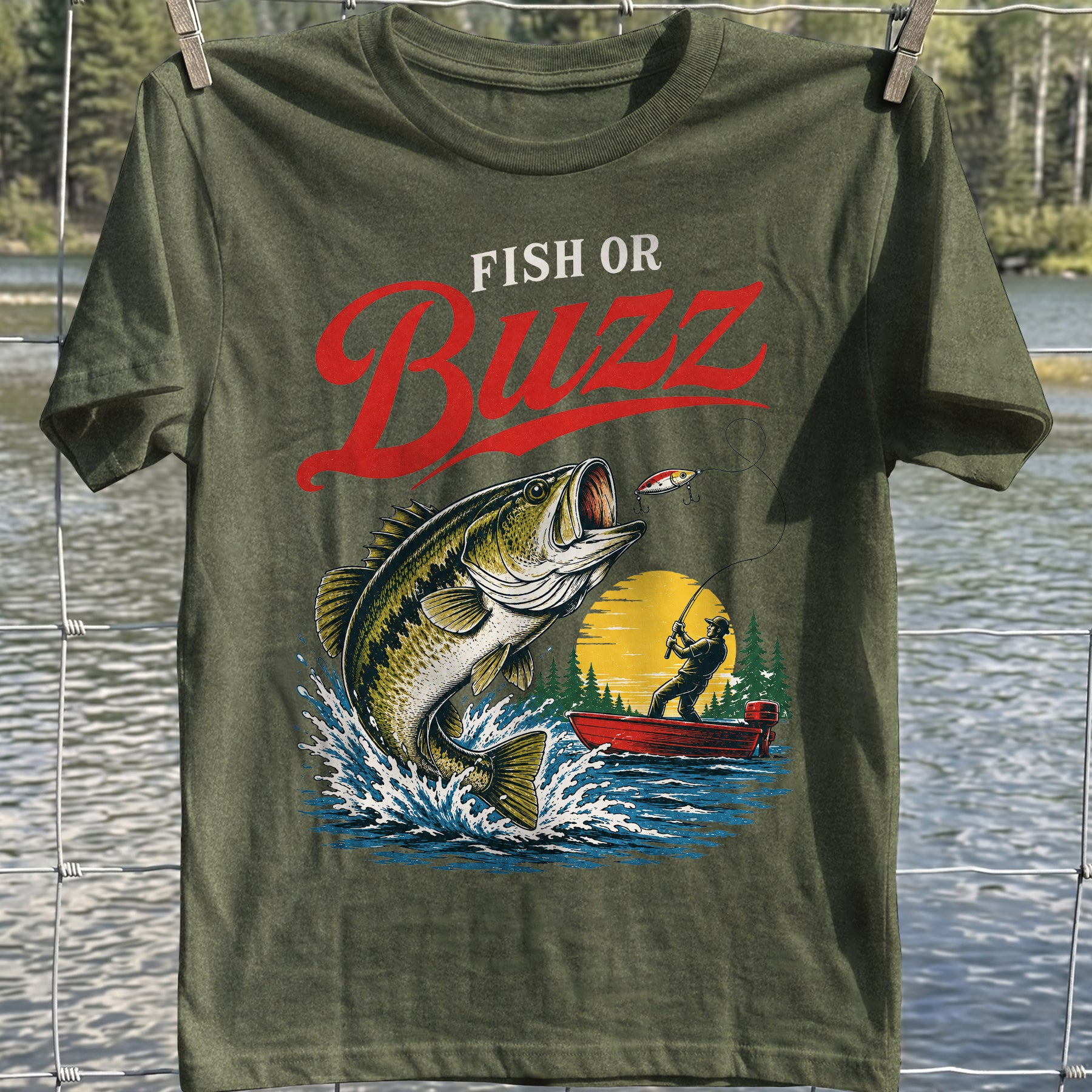 Fish Or Buzz T-Shirt