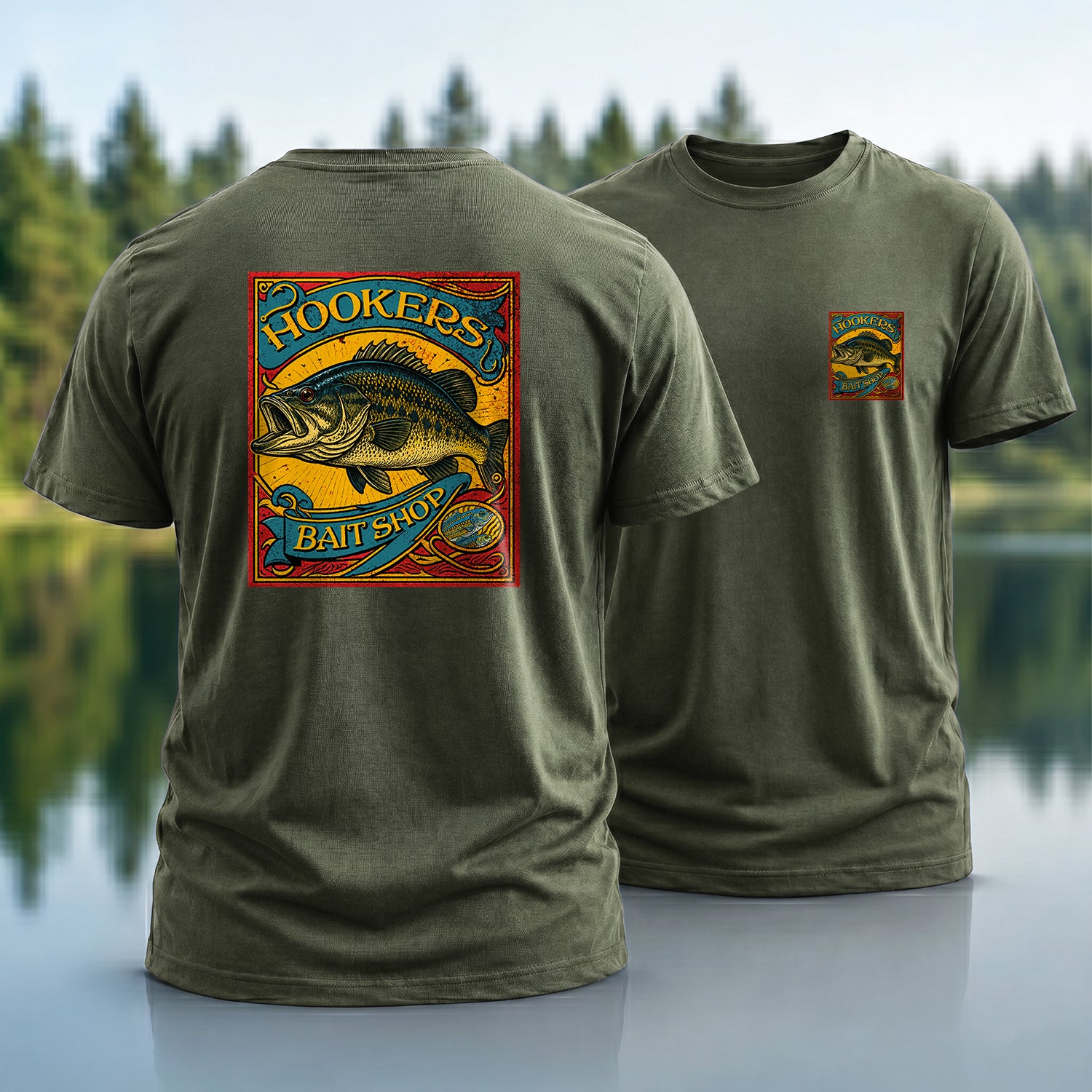 Hookers Bait Shop T-Shirt
