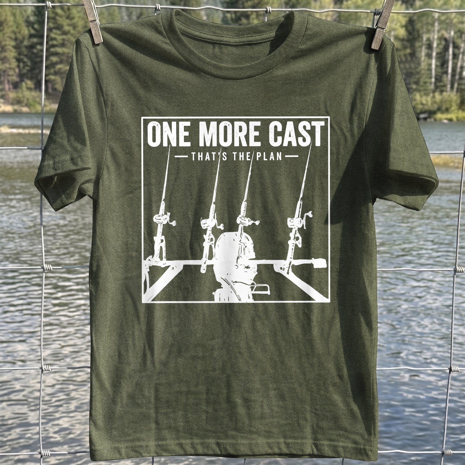 One More Cast Plan T-Shirt