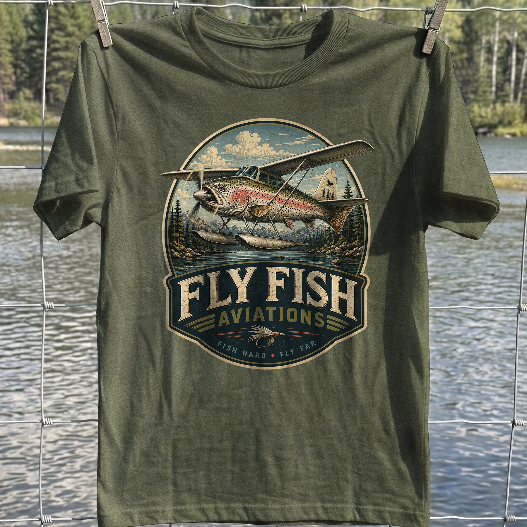 Fly Fish Aviations T-Shirt