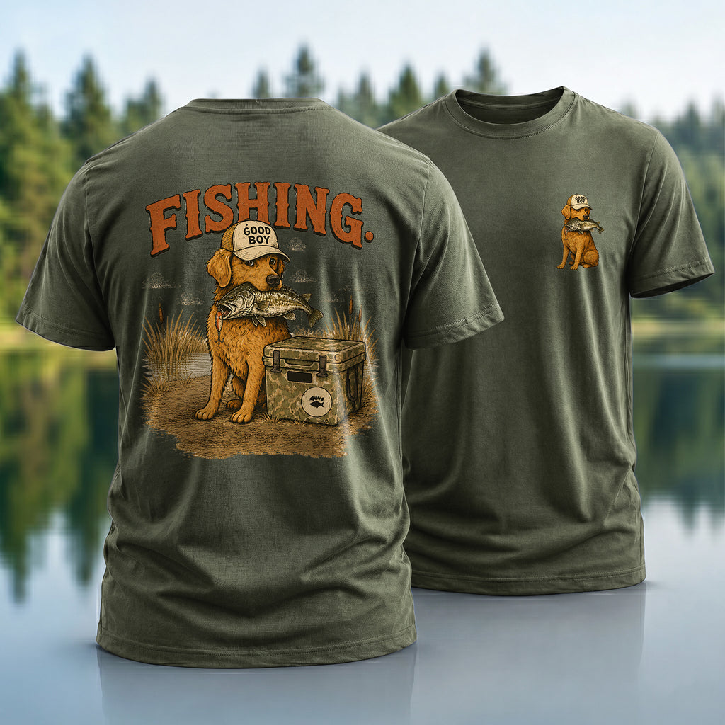 Good Boy Fishing T-shirt