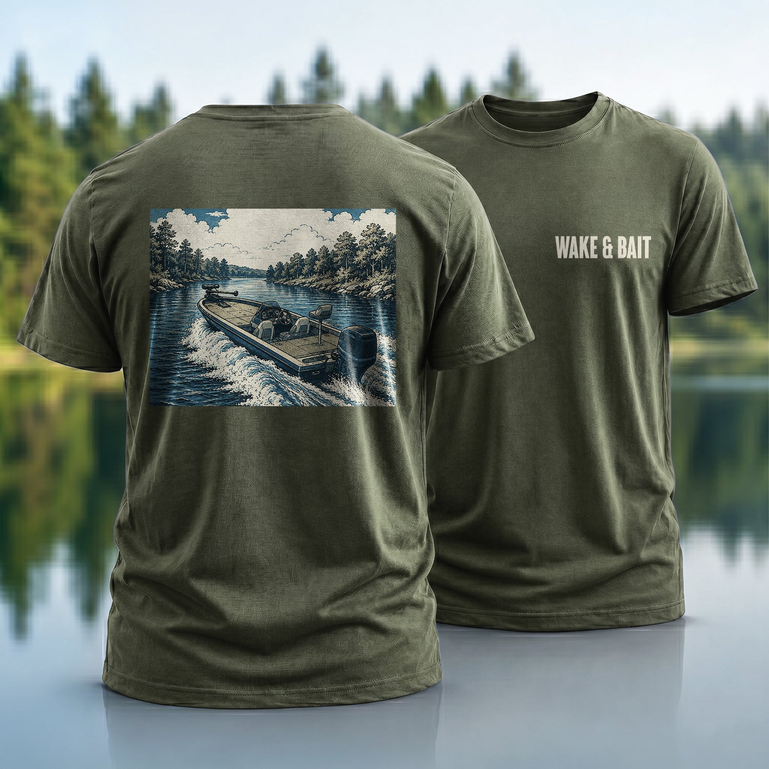 Wake & Bait T-Shirt